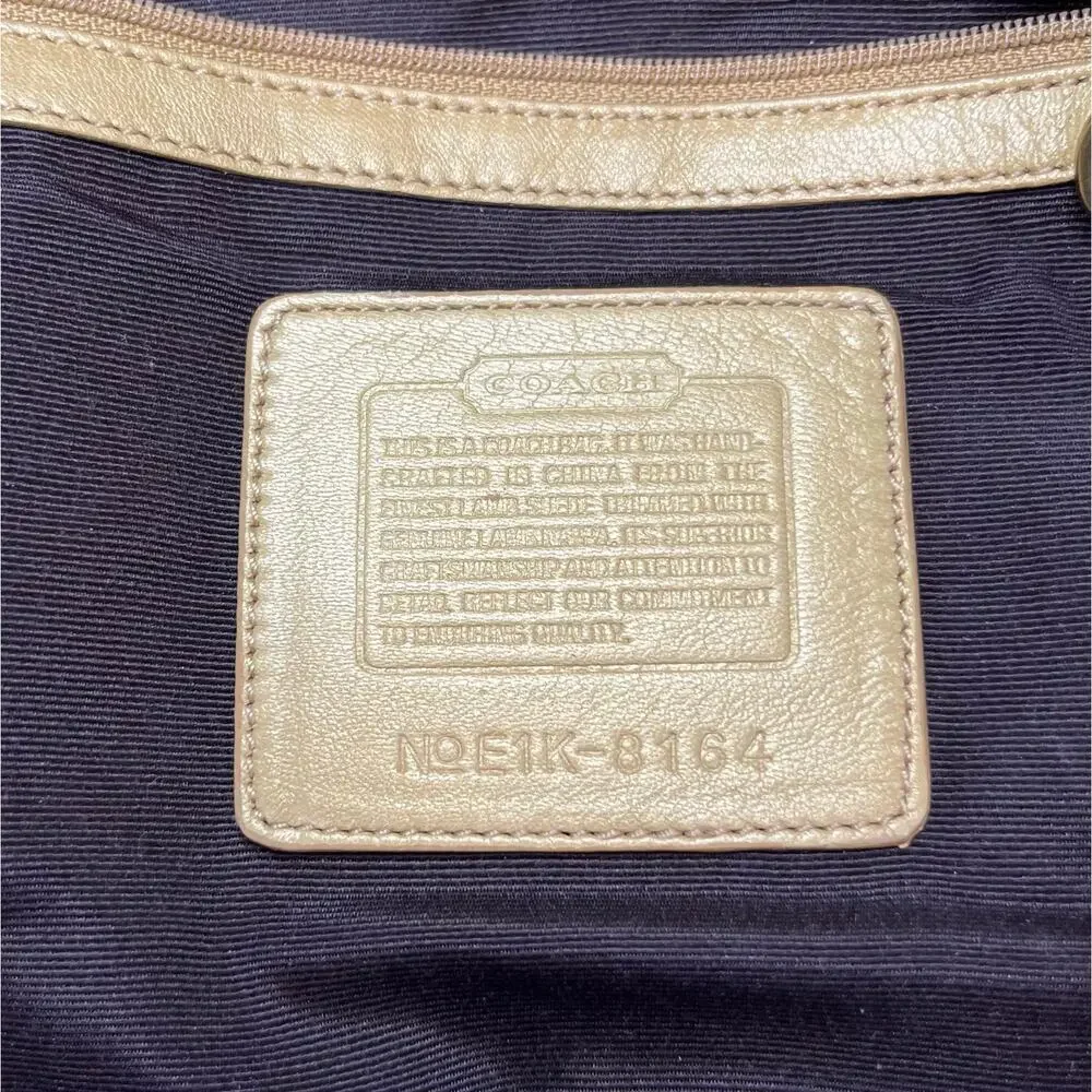 Vintage Coach 8164 Girlie Suede Hobo Bag